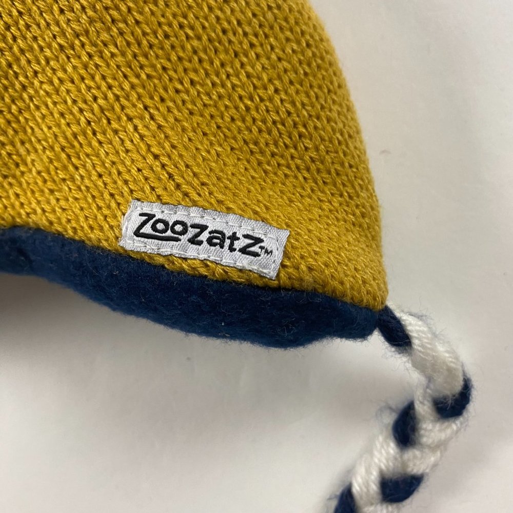 Vintage ZooZatz Penn State Nittany Lions Winter Beanie Hat Cap Tassels Youth - Picture 5 of 7